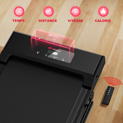 Tapis de Course Pliant C1 avec Vitesse Réglable de 1 à 10 KM/H pour un Entraînement Optimal