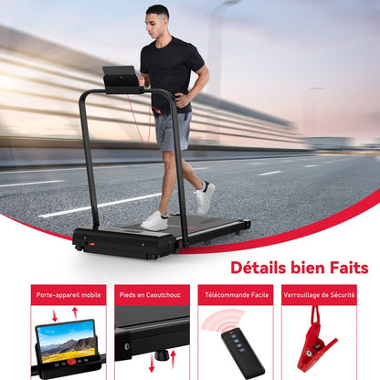 Tapis de Course Pliant C1 avec Vitesse Réglable de 1 à 10 KM/H pour un Entraînement Optimal