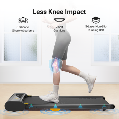UREVO SpaceWalk Lite Folding Treadmill - The Ultimate Space-Saving Fitness Solution!